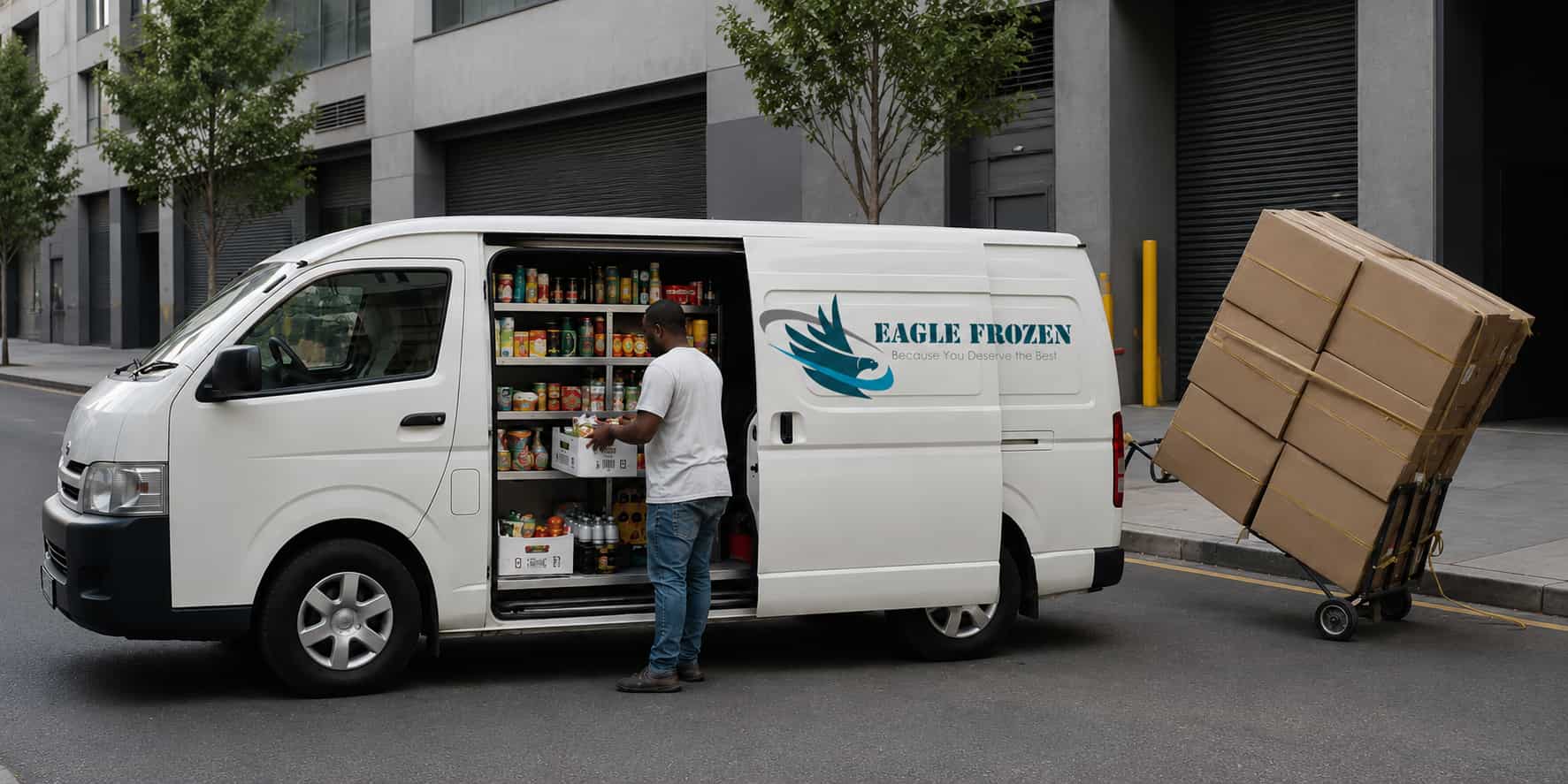 Eagle Frozen Transport LLC reliable chiller van rental and refrigerated truck rental fleet — Dubai UAE cold chain experts since 2006